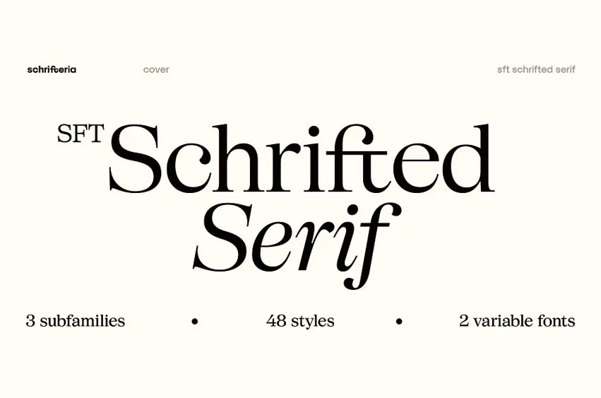 SFT Schrifted Serif Font