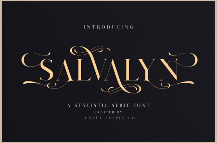 Salvalyn Font