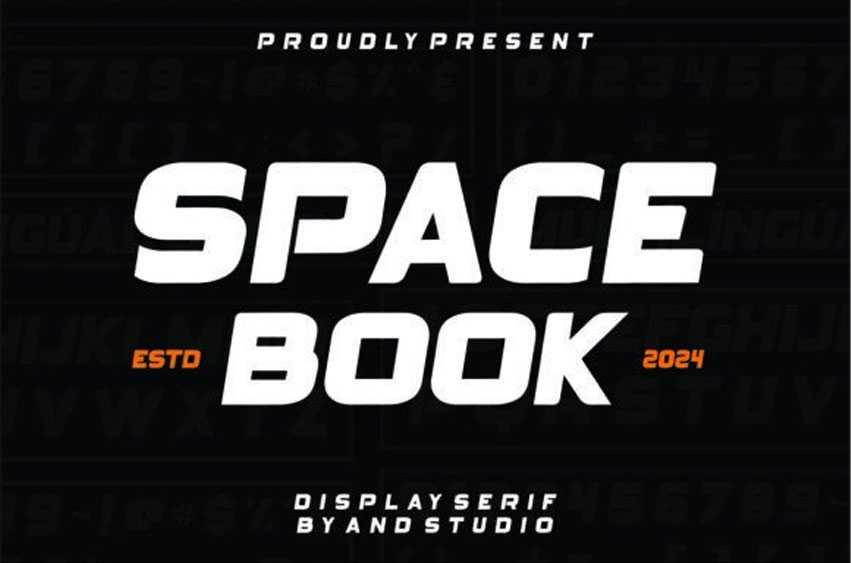 Spacebook Font