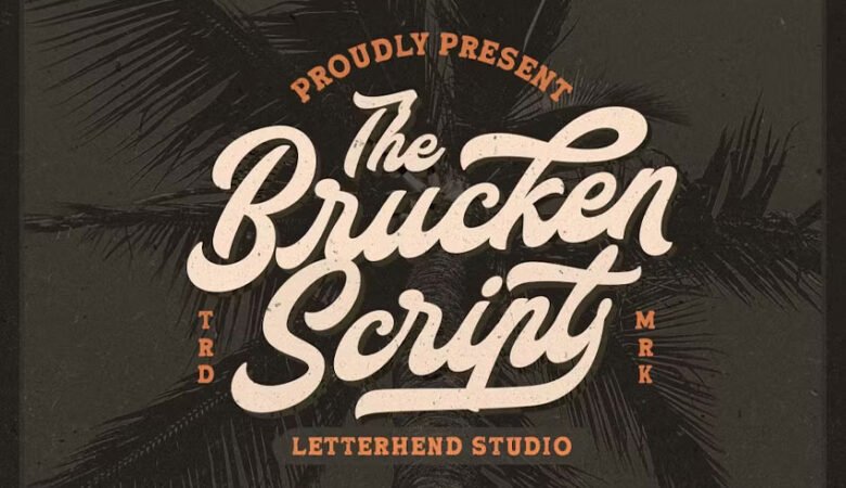 The Brucken Font