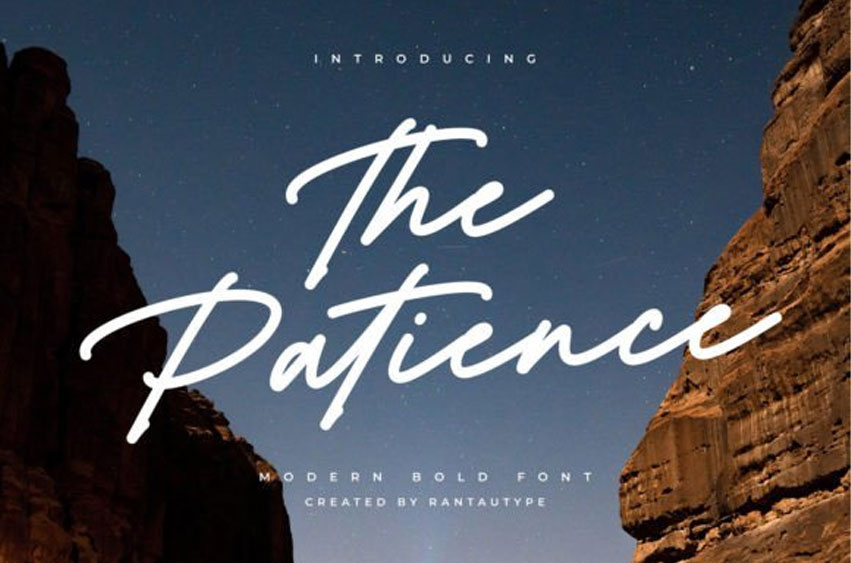 The Patience Font