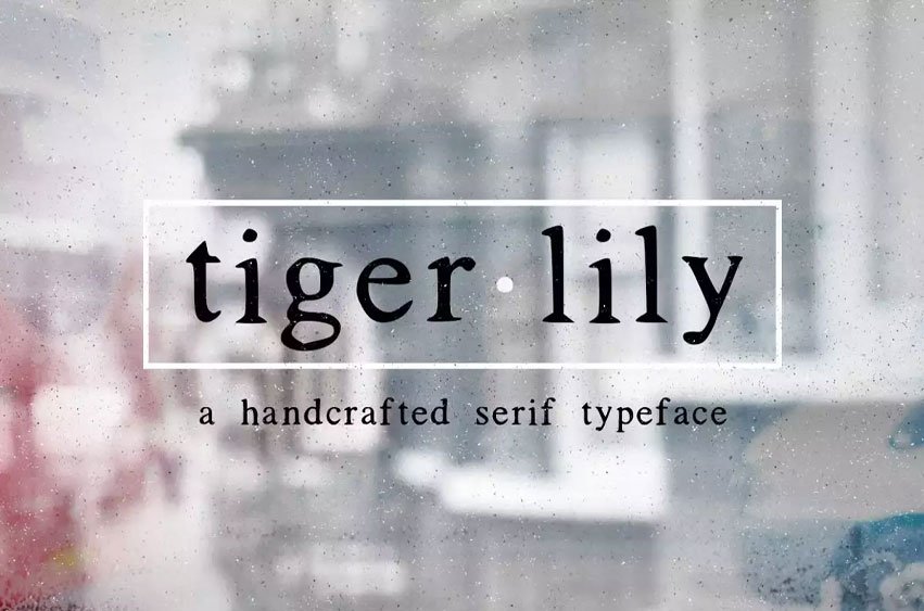 Tigerlily Font