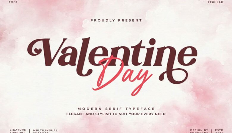 Valentine Day Font