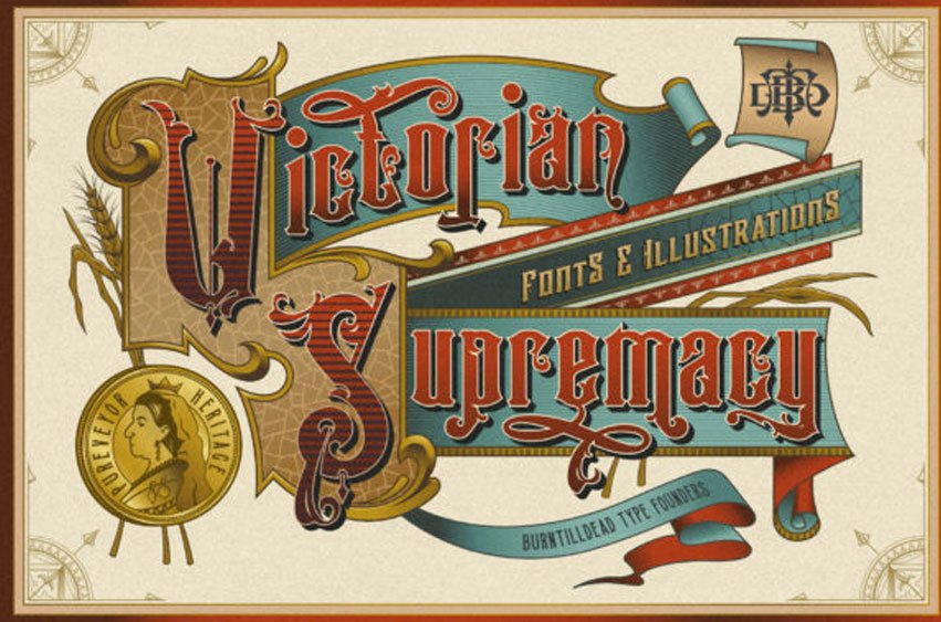 Victorian Supremacy Font