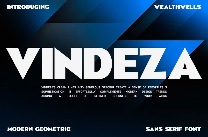 Vindeza Font