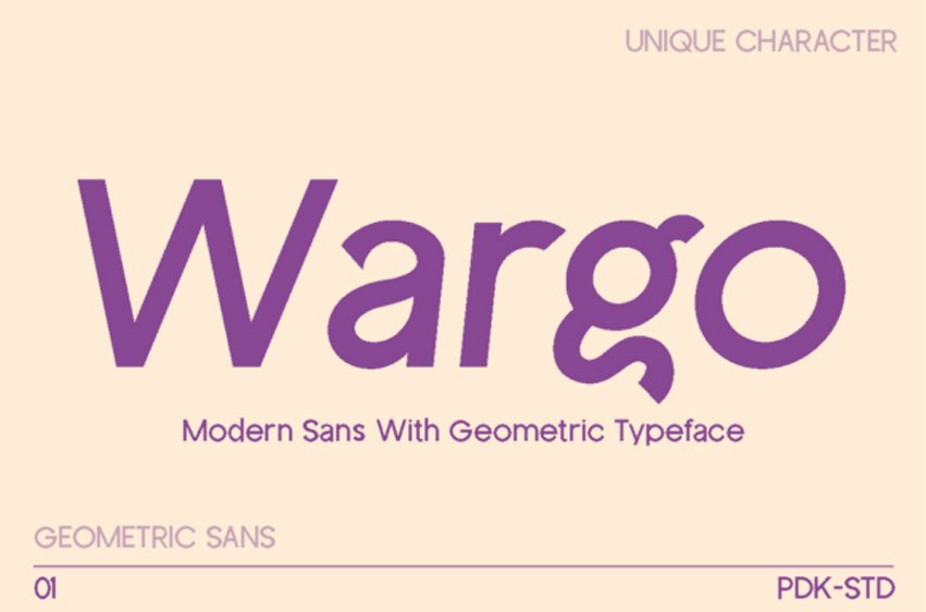 Wargo Font