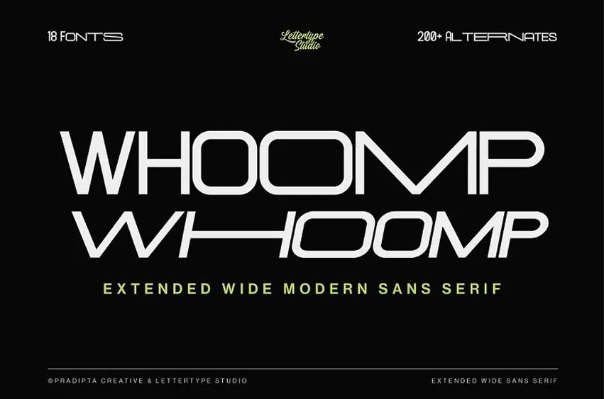 Whoomp Font