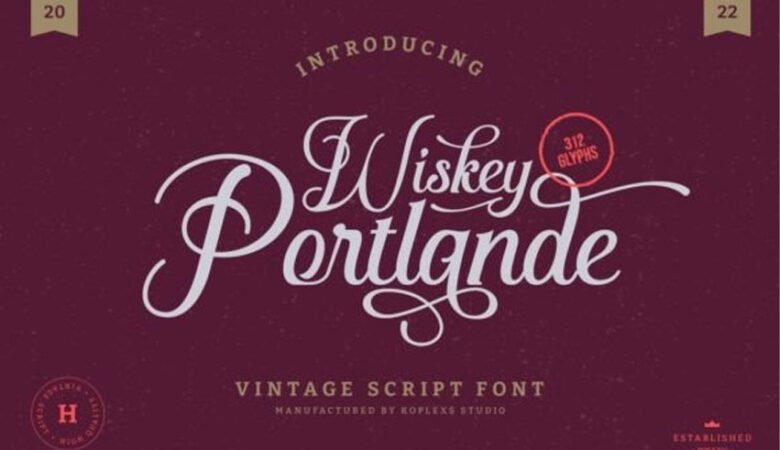 Wiskey Portlande Font