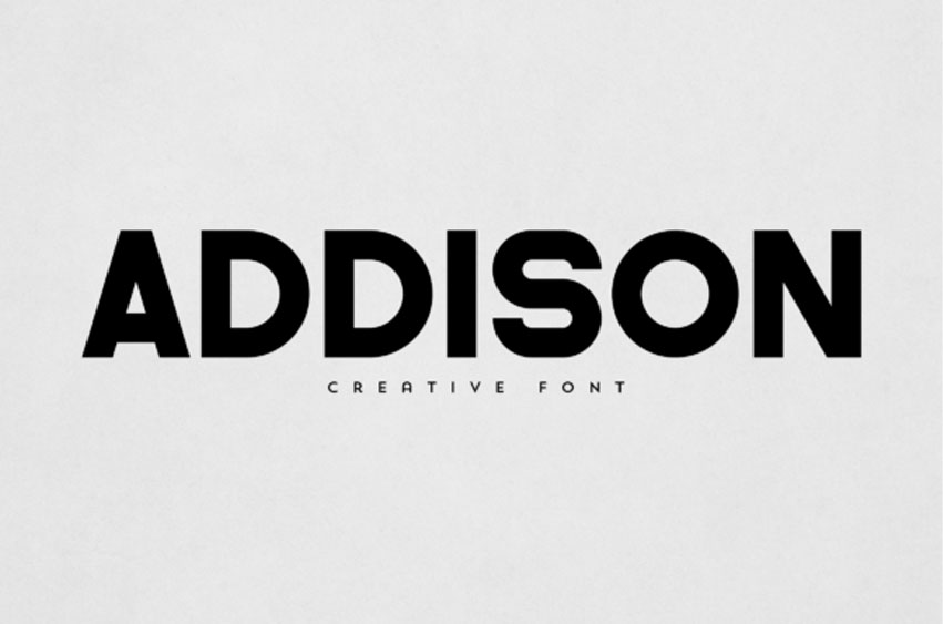 Addison Font - Creative Fonts