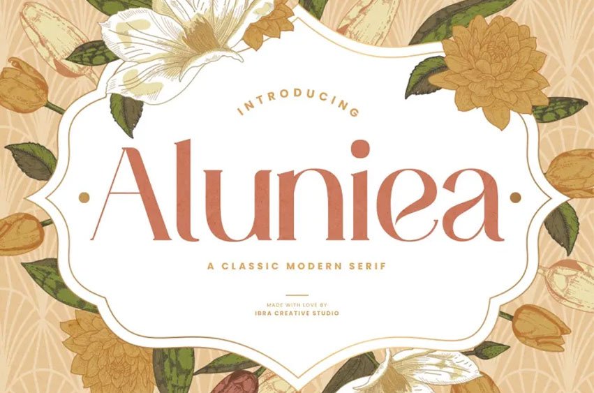 Aluniea Font