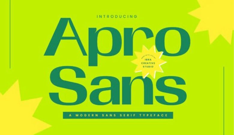 Apro Sans Font