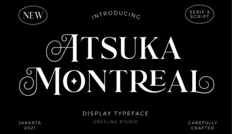 Atsuka Montreal Font