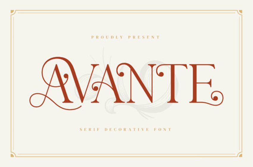 Avante Font