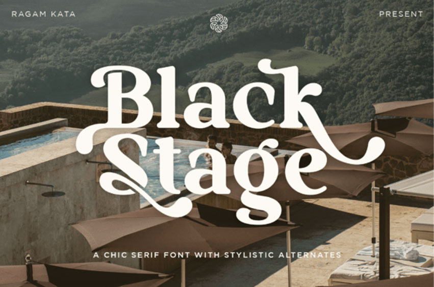 Black Stage Font