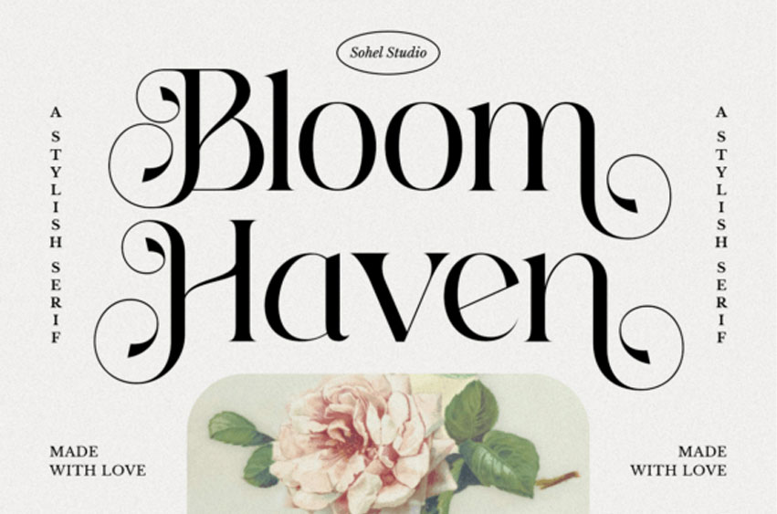 Bloom Haven Font