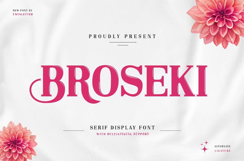 Broseki Font