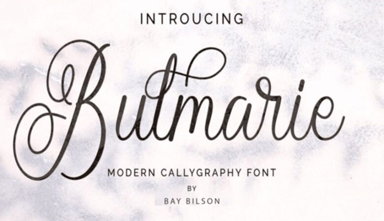 Bulmarie Font