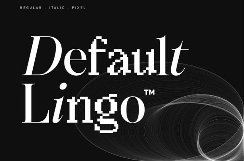 Default Lingo Font