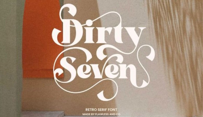 Dirty Seven Font