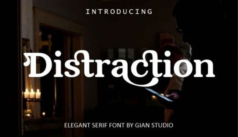 Distraction Font