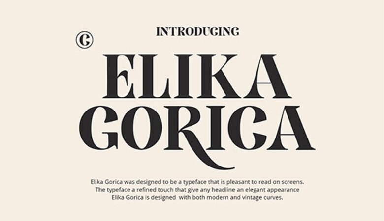 Elika Gorica Font