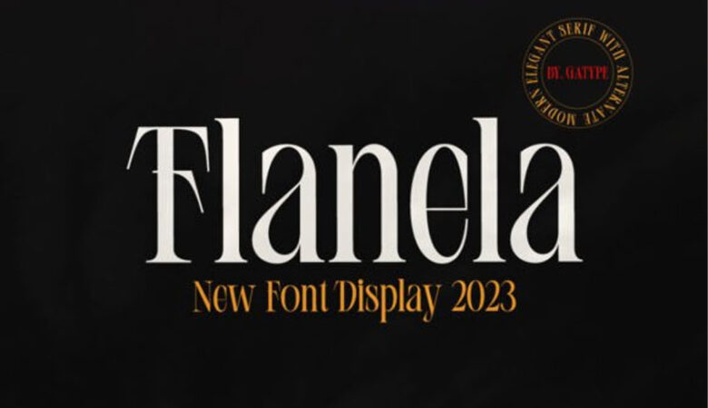 Flanela Font