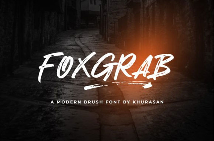 Foxgrab Font