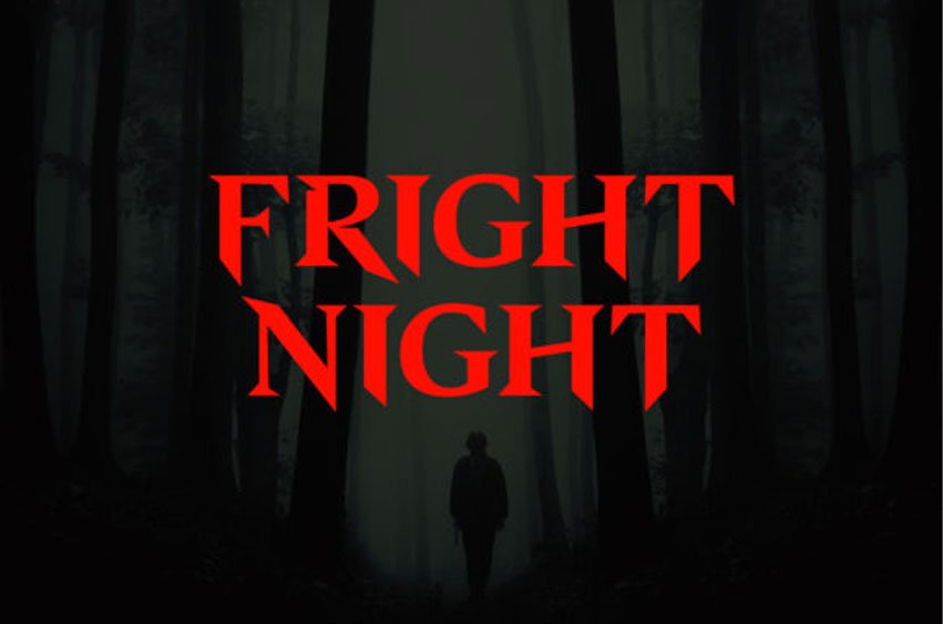 Fright Night Font