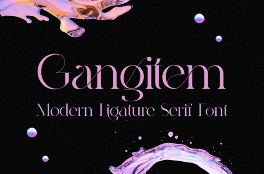 Gangitem Font