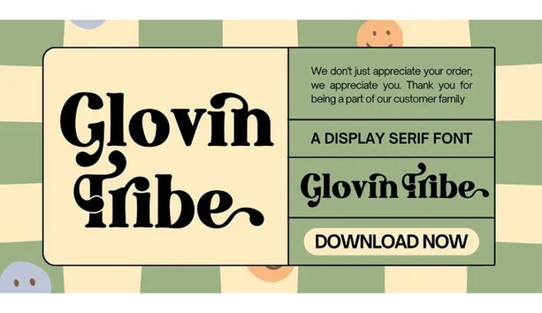 Glovin Tribe Font