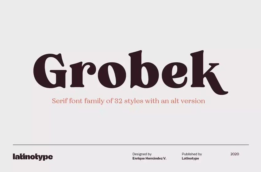 Grobek Font