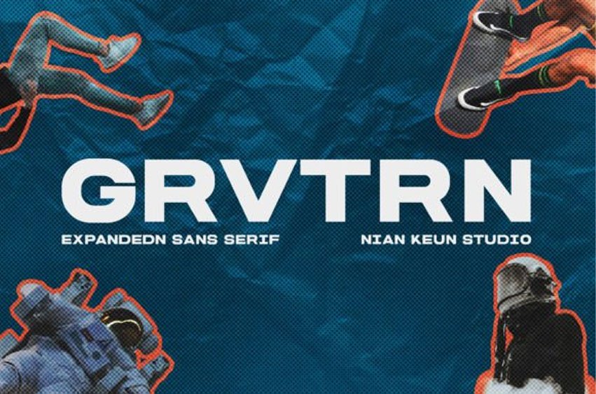 Grvtrn Font