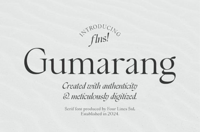 Gumarang Font