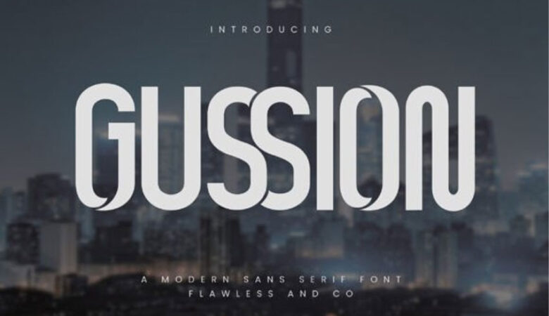 Gussion Font