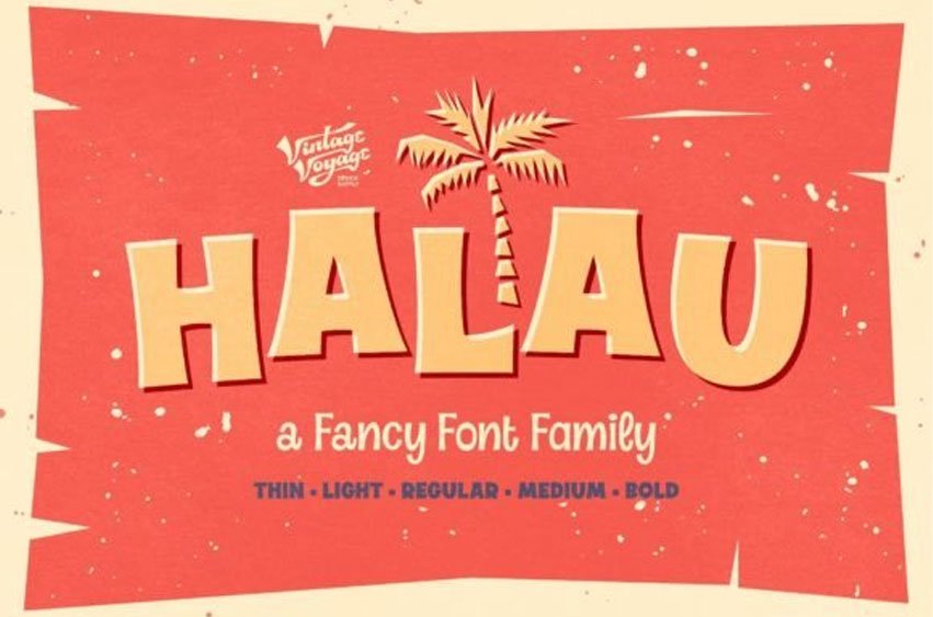 Halau Font