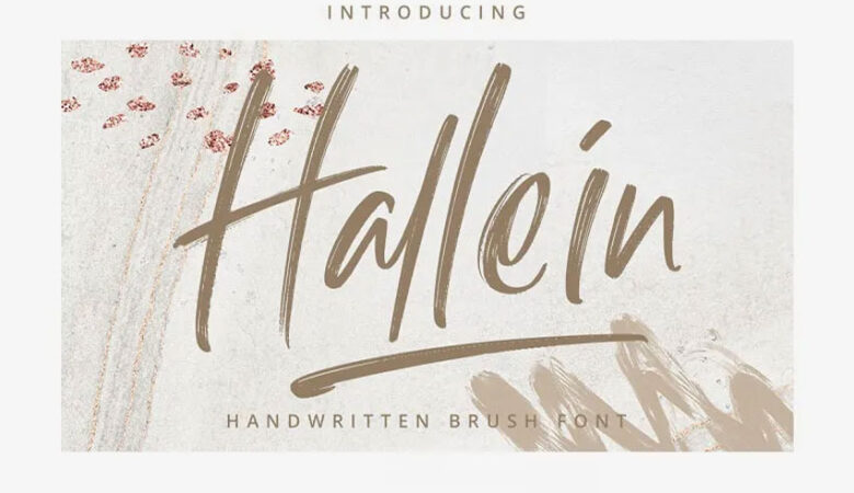 Hallein Font