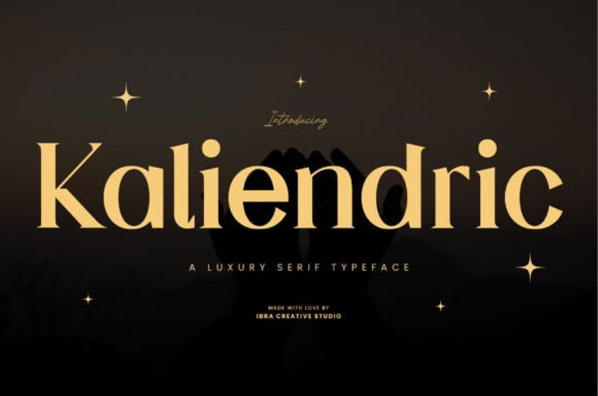 Kaliendric Font