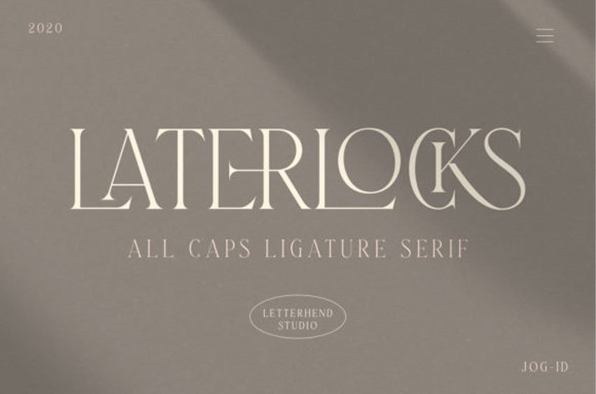 Laterlocks Font