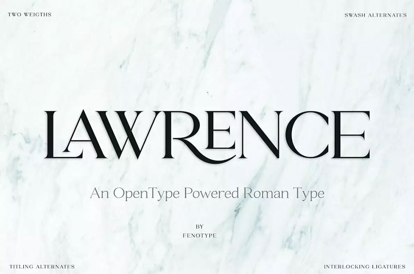 Lawrence Font