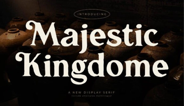 Majestic Kingdome Font