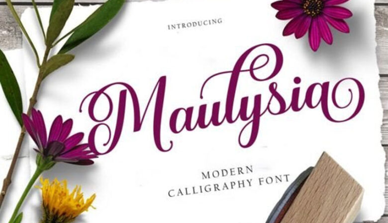 Maulysia Font
