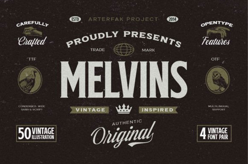 Melvins Font