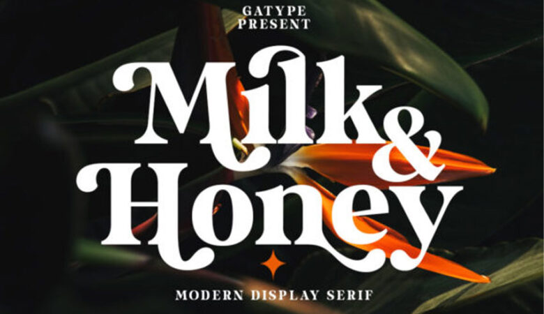 Milk and Honey Font