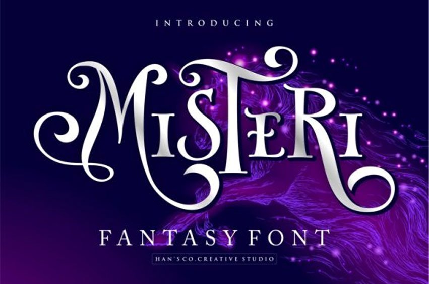 Misteri Font