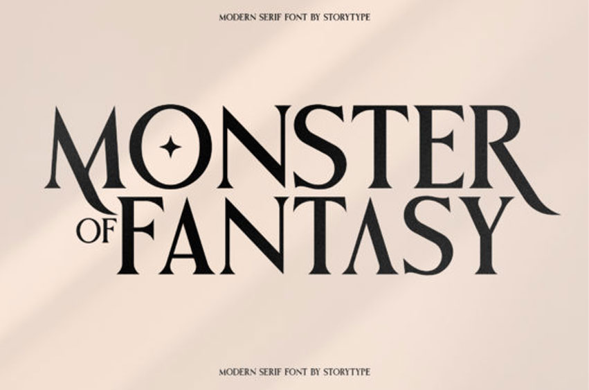 Monster of Fantasy Font