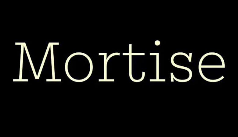 Mortise Font