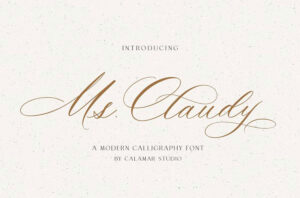 Ms Claudy Font - Creative Fonts