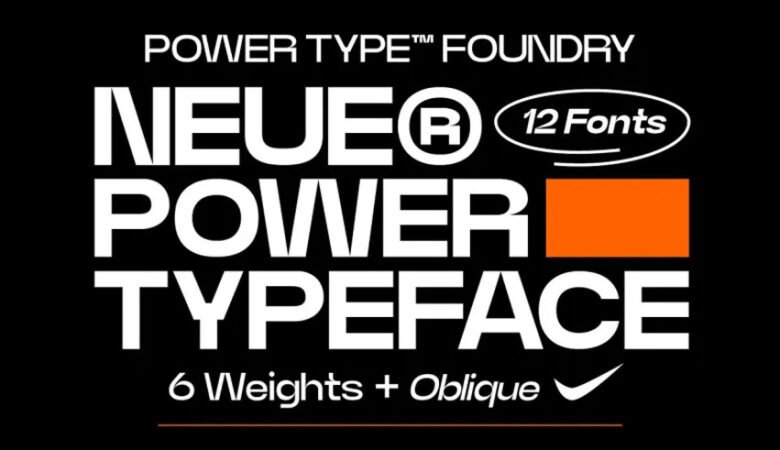 Neue Power Font