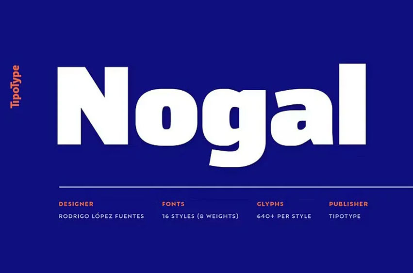 Nogal Font