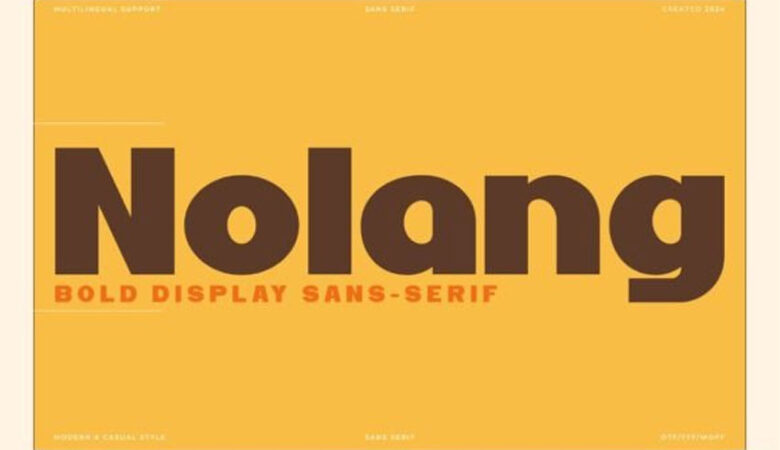 Nolang Font